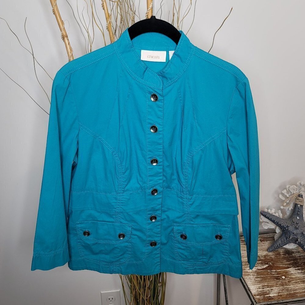 Chico's Jacket Womens 0‎ (Small)